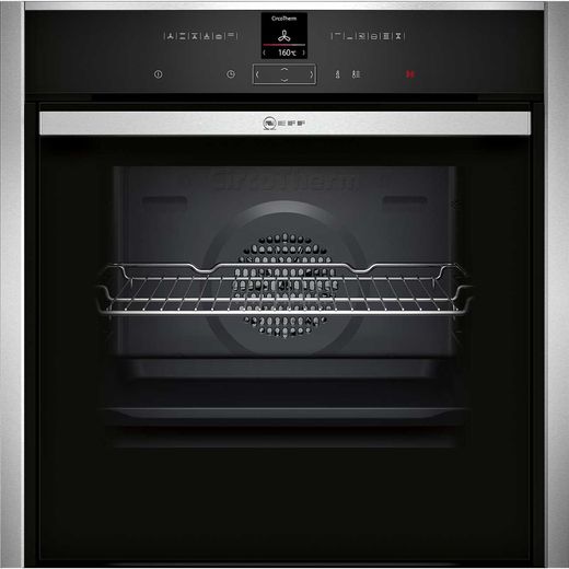 NEFF N70 Slide&Hide® B57CR22N0B Built In Electric Single Oven - Stainless Steel