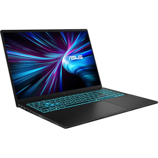 ASUS V16 V3607VH 16" Gaming Laptop - NVIDIA® GeForce® RTX™ 5050, 512GB SSD - Black - Right perspective shot