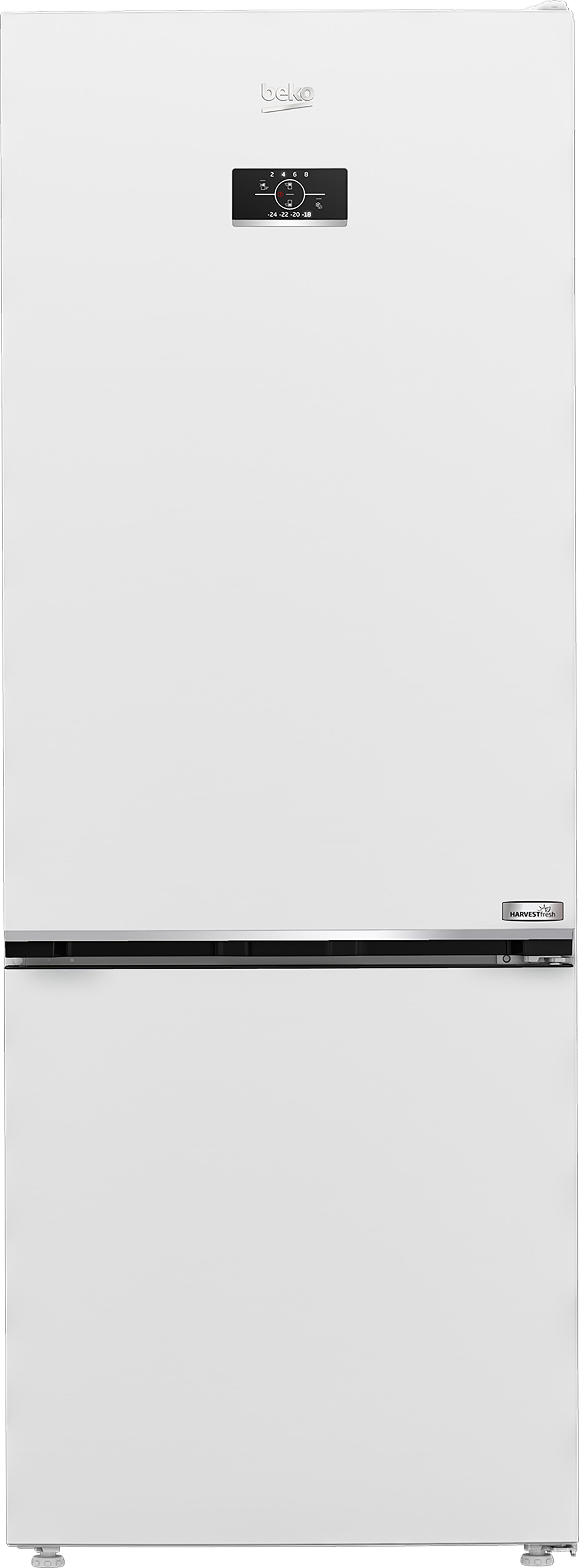 Beko Aeroflow Harvestfresh Cng4793vw 192Cm High 70/30 Frost Free Fridge Freezer - White - E Rated - Image 3
