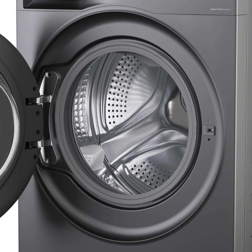 Hoover Pro Wash Series 5 HBP 414BL9G-80 14kg Washing Machine with 1400 rpm - Graphite - close up drum shot 