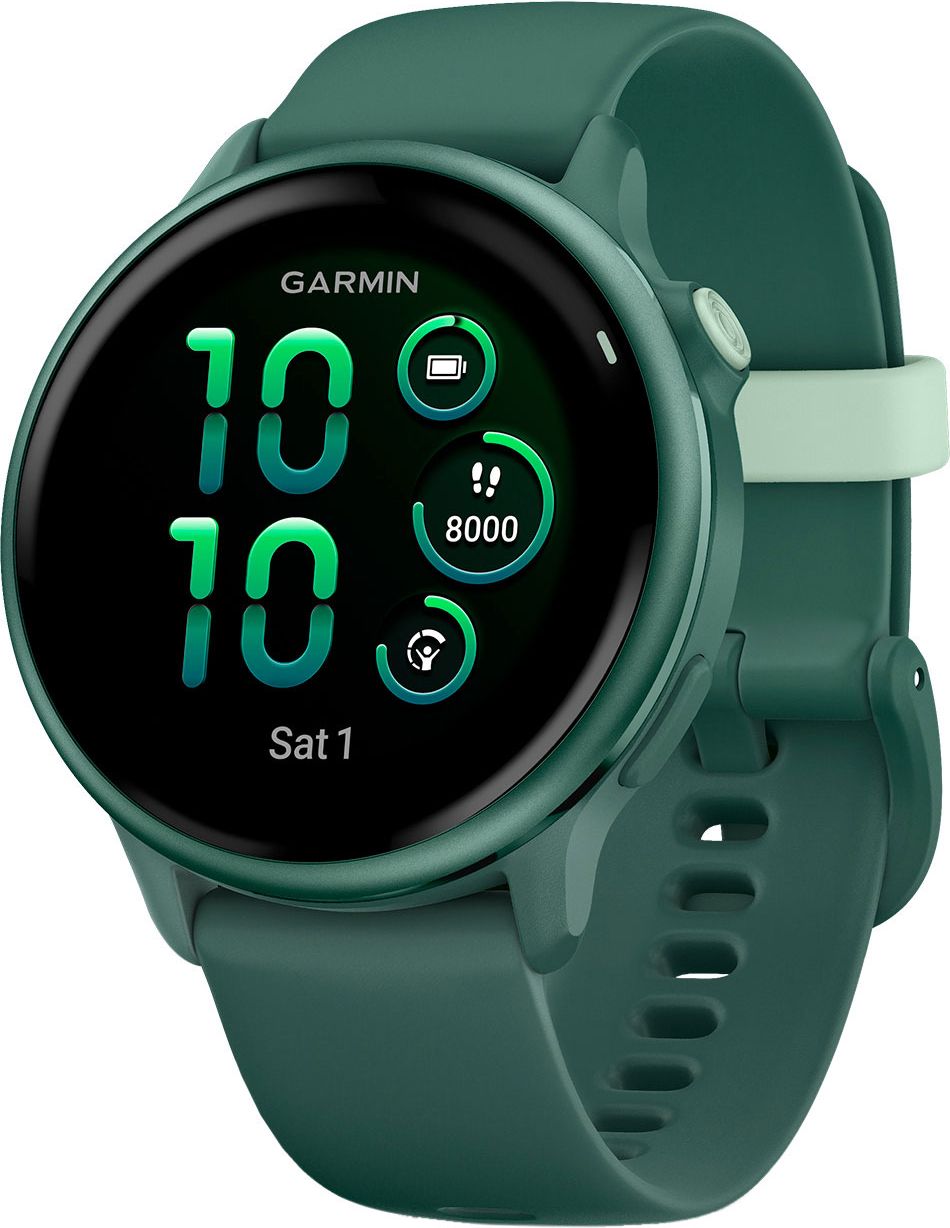 Garmin vivoactive 6 GPS Smartwatch - 42mm - Jasper Green (Discoloured/No Chrger) - Image 3