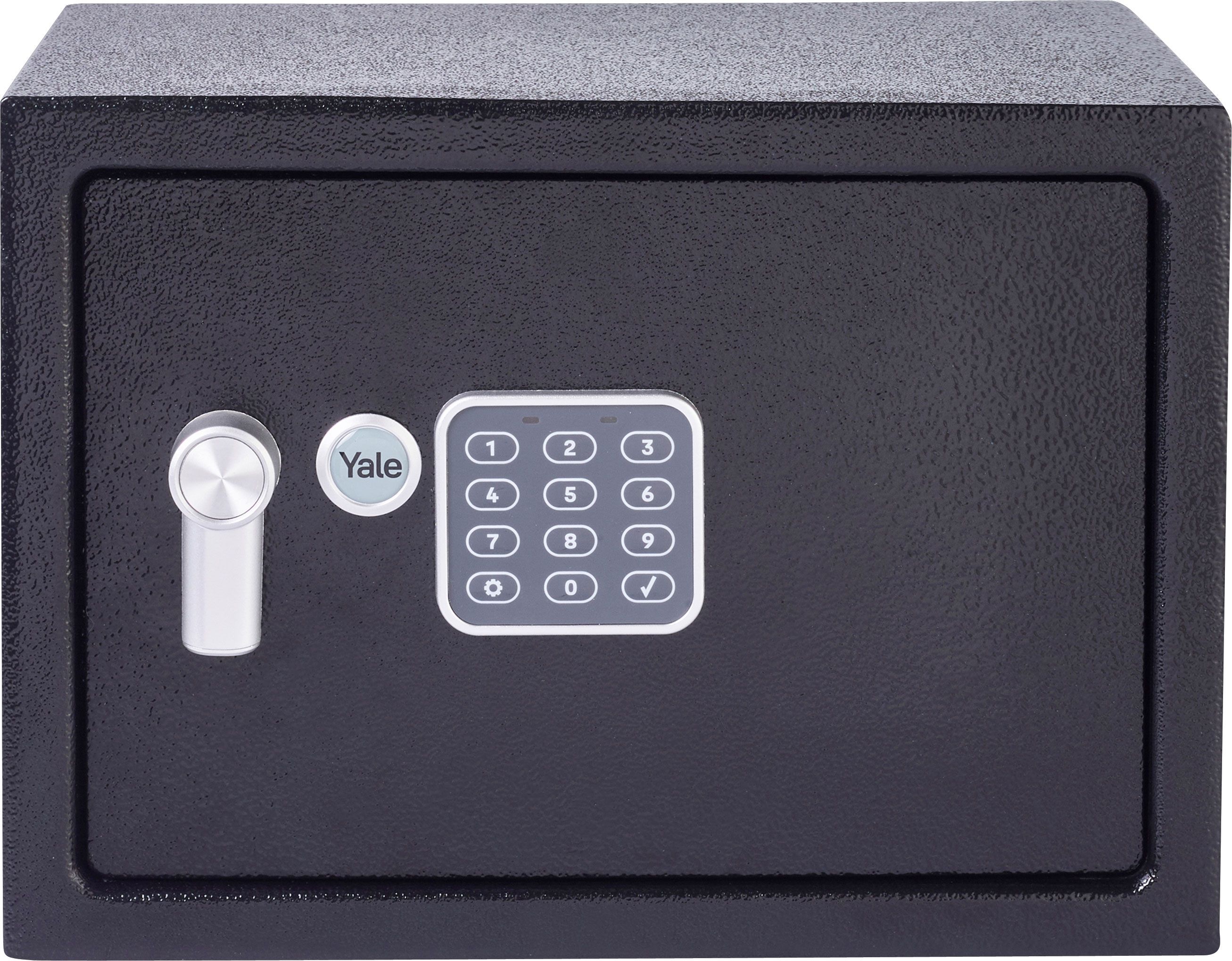 Yale YSV/250/DB1 Smart Safe - Combination Lock, Flat Key - Black