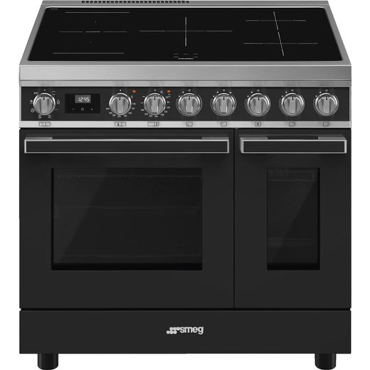 Smeg Portofino CPF92IMA Electric Range Cooker with Zone induction hob Hob - Anthracite - A Rated