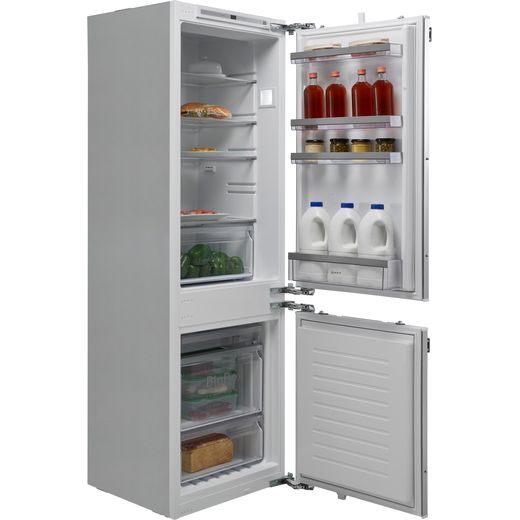 NEFF N50 KI7862SF0G Integrated 60/40 Fridge Freezer with Sliding Door Fixing Kit - White - F Rated