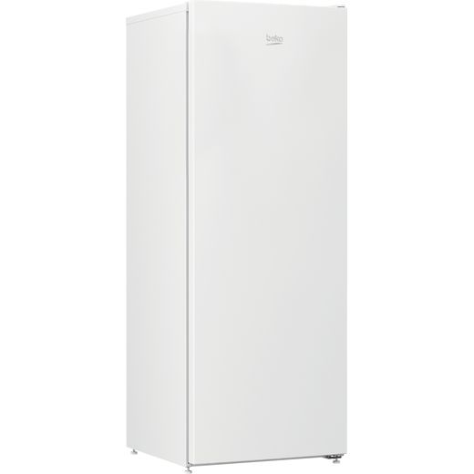 Beko FNE4545W 146cm Small Frost Free Upright Freezer - White - Right perspective