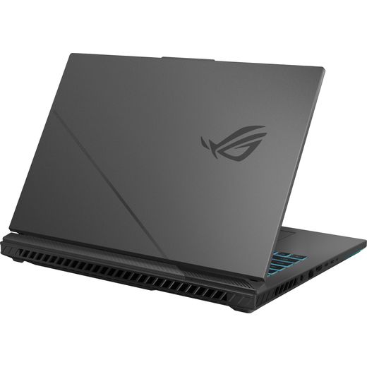 ASUS ROG Strix G18 G814PP-S9052W 18" Laptop - NVIDIA® GeForce RTX™ 5070, AMD Ryzen™ 9, 1TB SSD, 32 GB RAM - Grey - back left perpsective shot