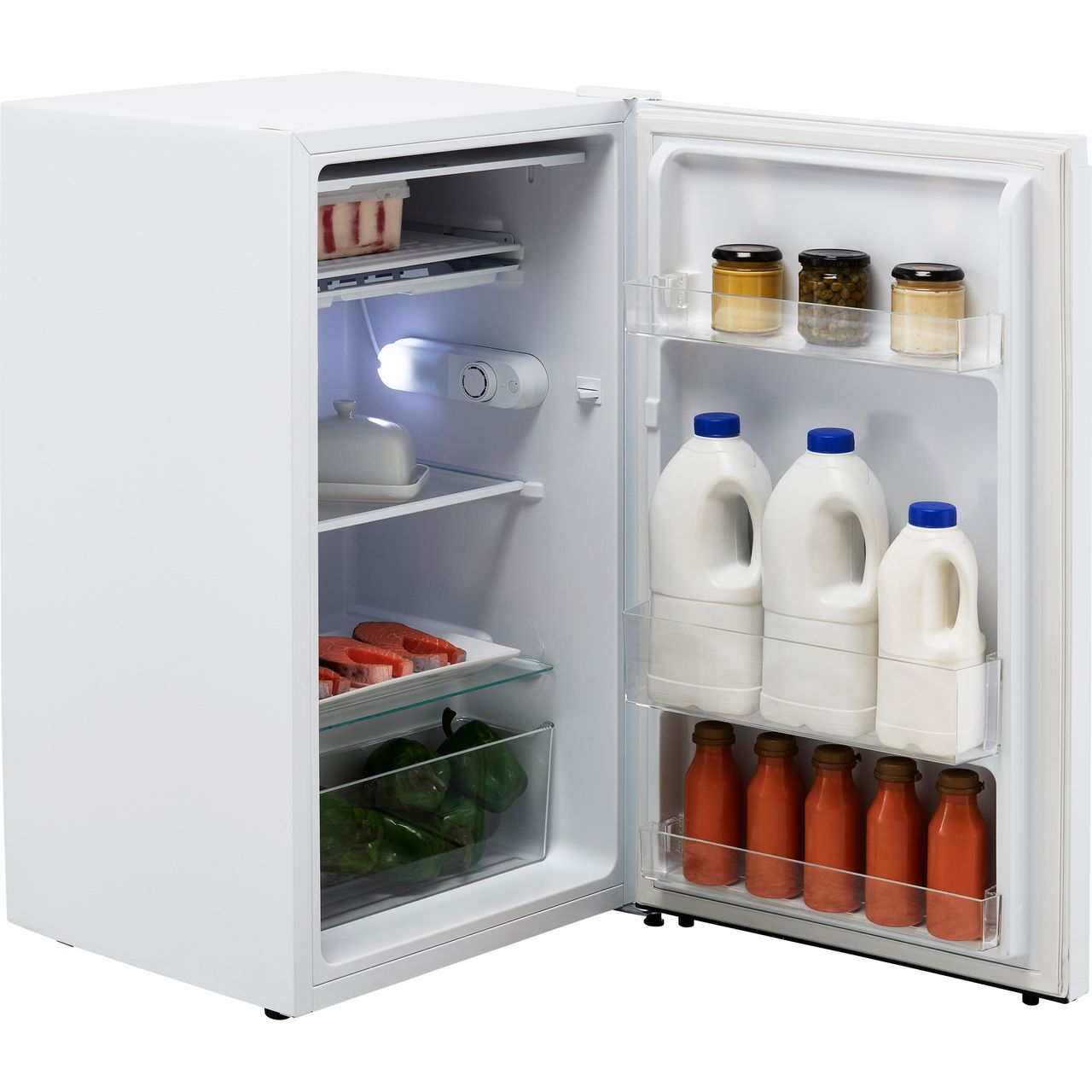 fridgemaster fridge with icebox