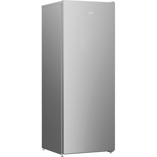 Beko FNE4545S 146cm Small Frost Free Upright Freezer - Silver - Right perspective