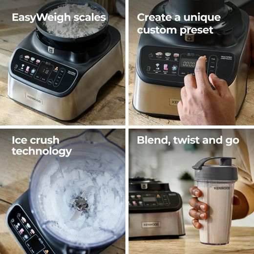Kenwood - Black / Chrome - Annotation - Feature shot