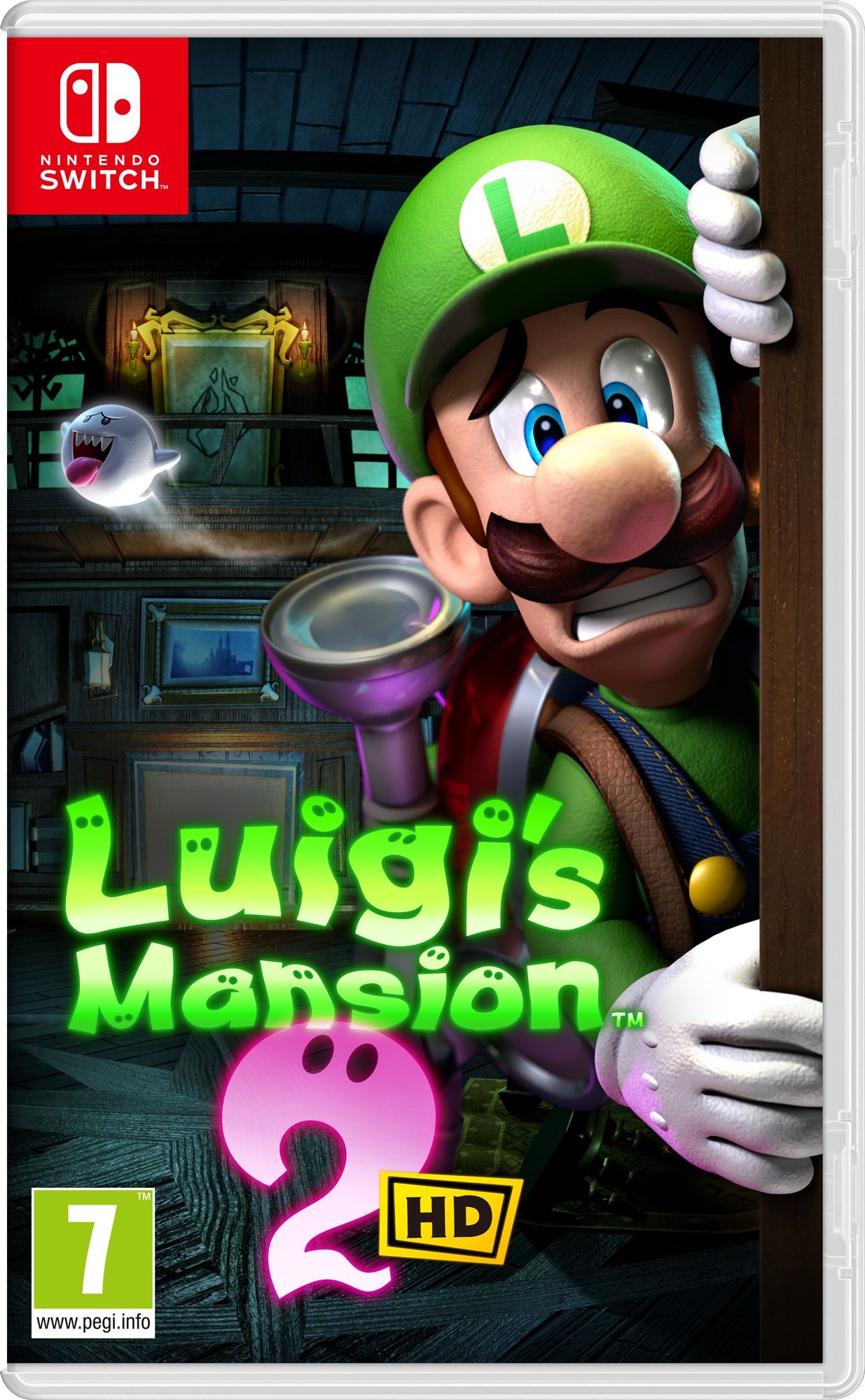 Image of Luigi's Mansion 2 HD for Nintendo Switch, White