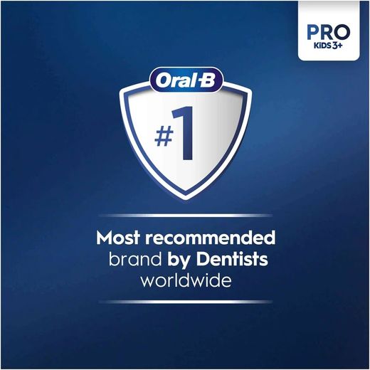 Oral-B Vitality PRO Kids Spider-Man Electric Toothbrush - Blue - Annotation - Most recommended