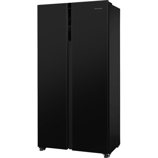 Russell Hobbs Upright Freezer - Black - Left perspective shot