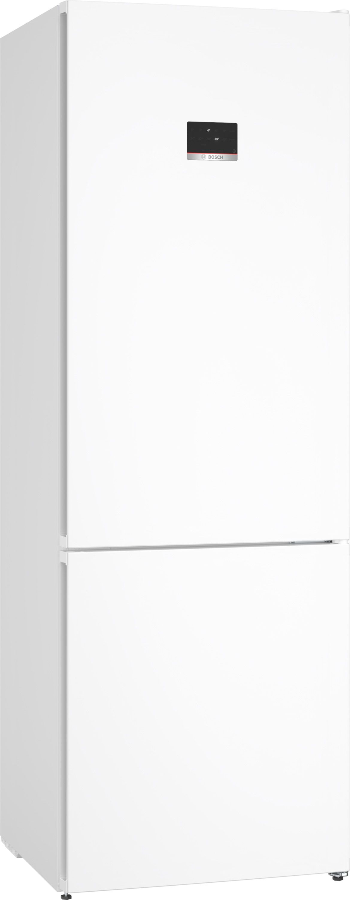Bosch Series 4 KGN497WDFG 60/40 Frost Free Fridge Freezer - White - D Rated, White