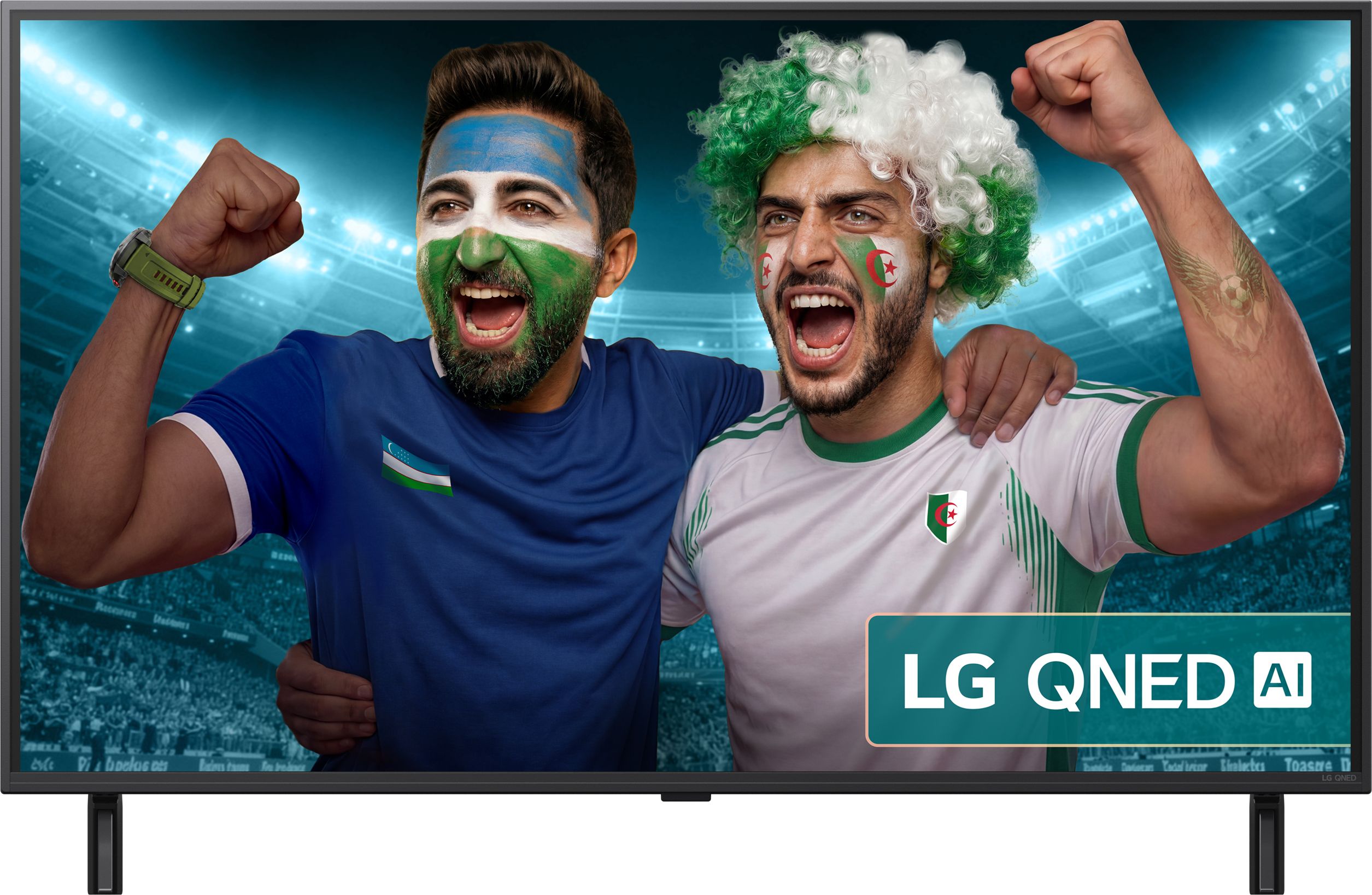 LG 43" QNED80A 4K UHD QNED Smart TV - Black