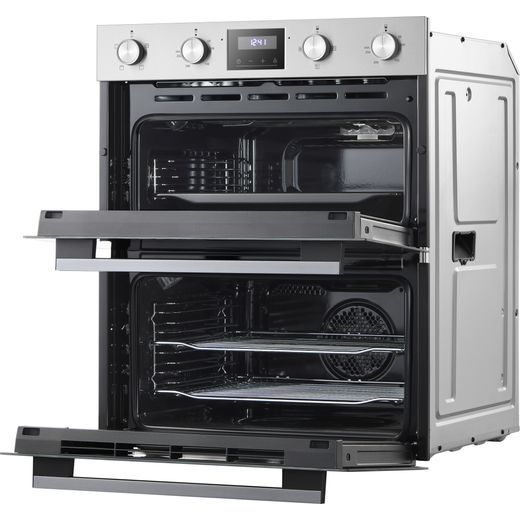 Midea MBOD50M3AD0-SS Built In Electric Single Oven - Stainless Steel - Doors open
