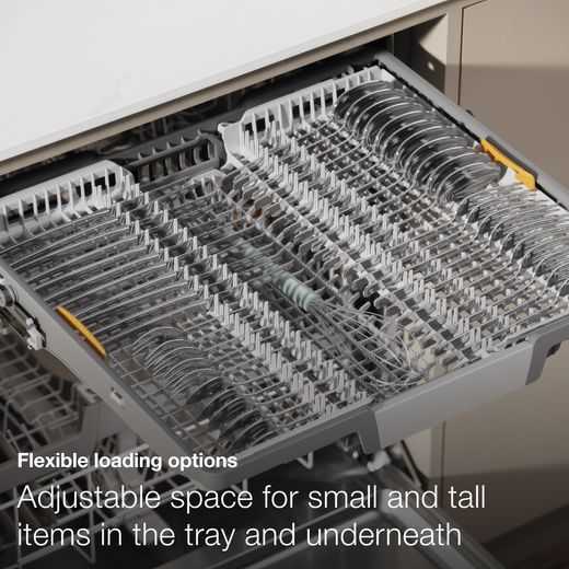 Miele Standard Dishwasher - Clean Steel - Annotation- Flexible loading shot