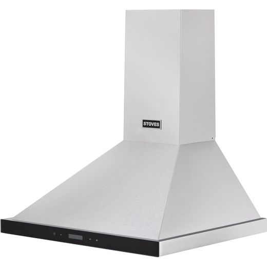 Stoves ST 600 CHIM 60 cm Chimney Cooker Hood - Stainless Steel - A Rated