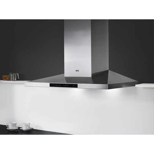 AEG DKB5960HM 90 cm Chimney Cooker Hood - Stainless Steel