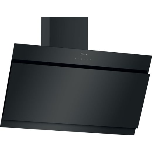 NEFF N50 D95IHM1S2B 90 cm Angled Chimney Cooker Hood - Black - B Rated