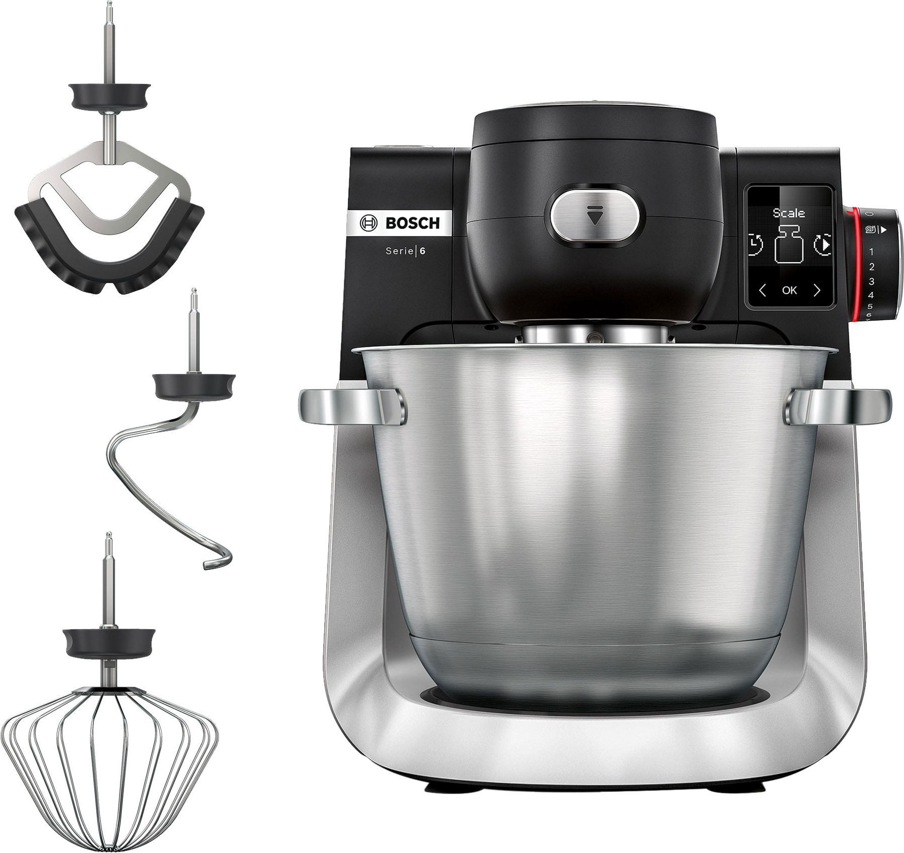 Bosch MUMS6ZM00G Stand Mixer - 1600W - 5.5L Bowl - Black