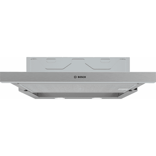 Bosch DFM063W57B Telescopic Cooker Hood Silver - Front shot
