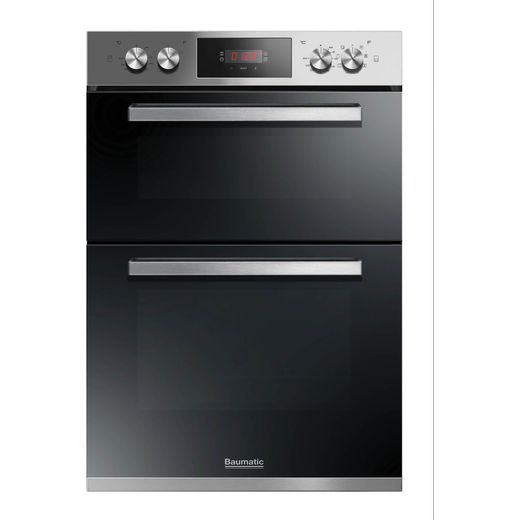 Baumatic BODM984X Built In Electric Double Oven - Stainless Steel