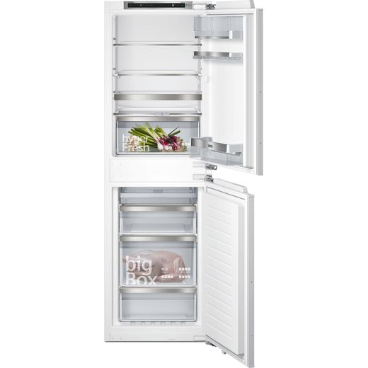 Siemens IQ-500 KI85NADE0G Integrated 50/50 Frost Free Fridge Freezer with Fixed Door Fixing Kit - White - E Rated