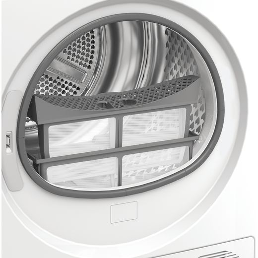 Hotpoint FabicCare C HD 84M WBS UK 8Kg Heat Pump Tumble Dryer - White - Door filter