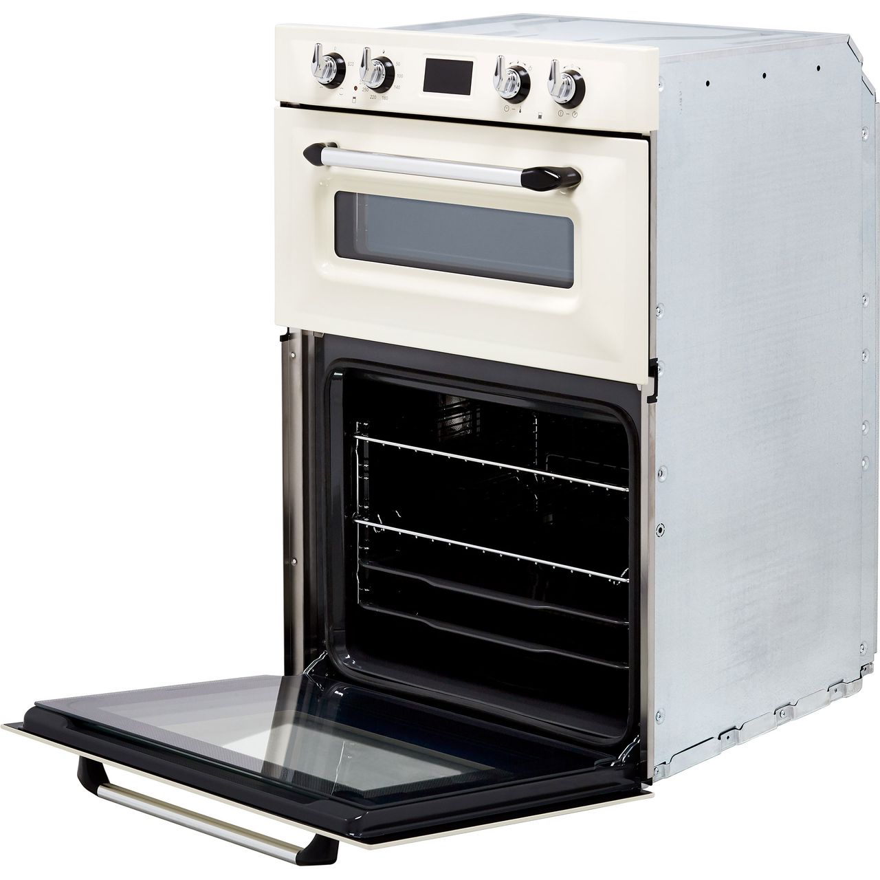 Smeg DOSF6920P1 Victoria Built In 60cm A/A Electric Double Oven Cream