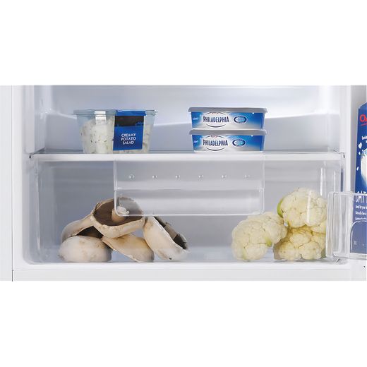 Candy 50/50 Fridge Freezer - White - Close up inside shot