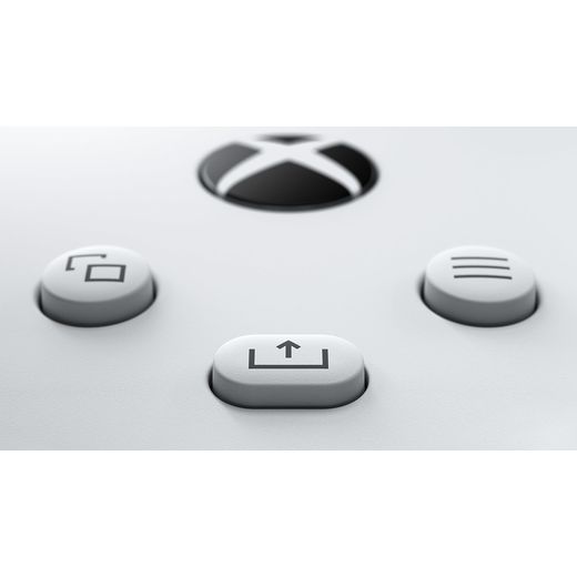 Xbox V2 Wireless Gaming Controller For Android, PC, Xbox and iOS - Robot White - Buttons closeup