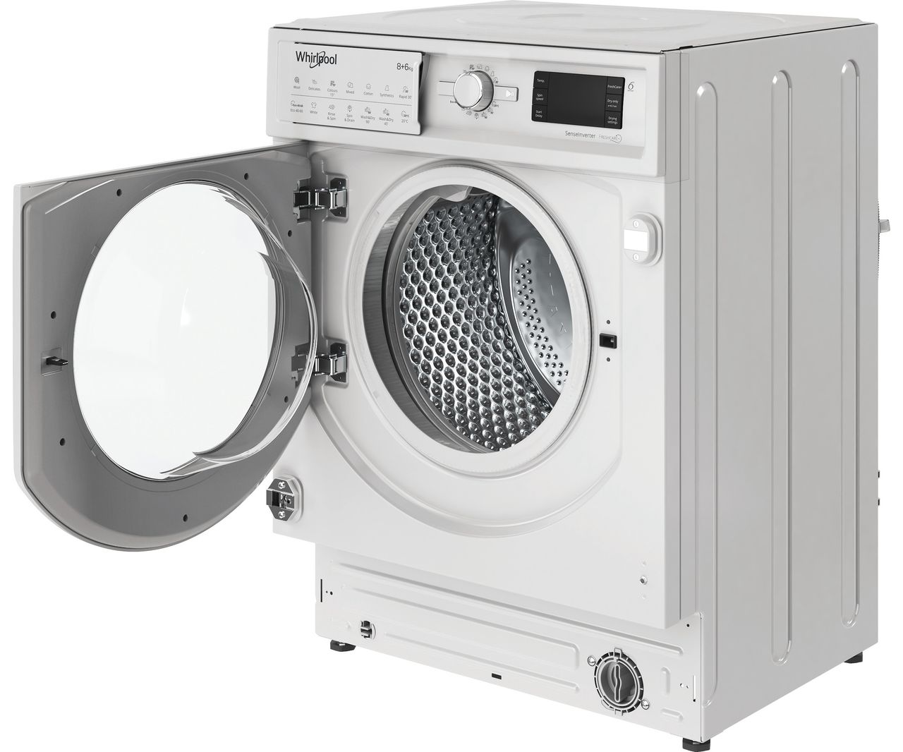 whirlpool 6th sense integrated washing machine