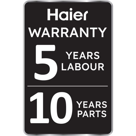 Haier X Series 7 HW90B14367BTU1UK 9kg WiFi Connected Washing Machine with 1400 rpm - Black Steel - Warranty