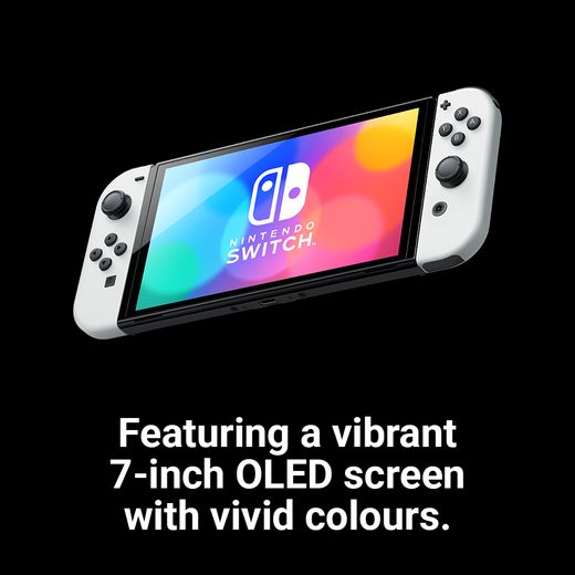Nintendo Switch OLED 64GB - White