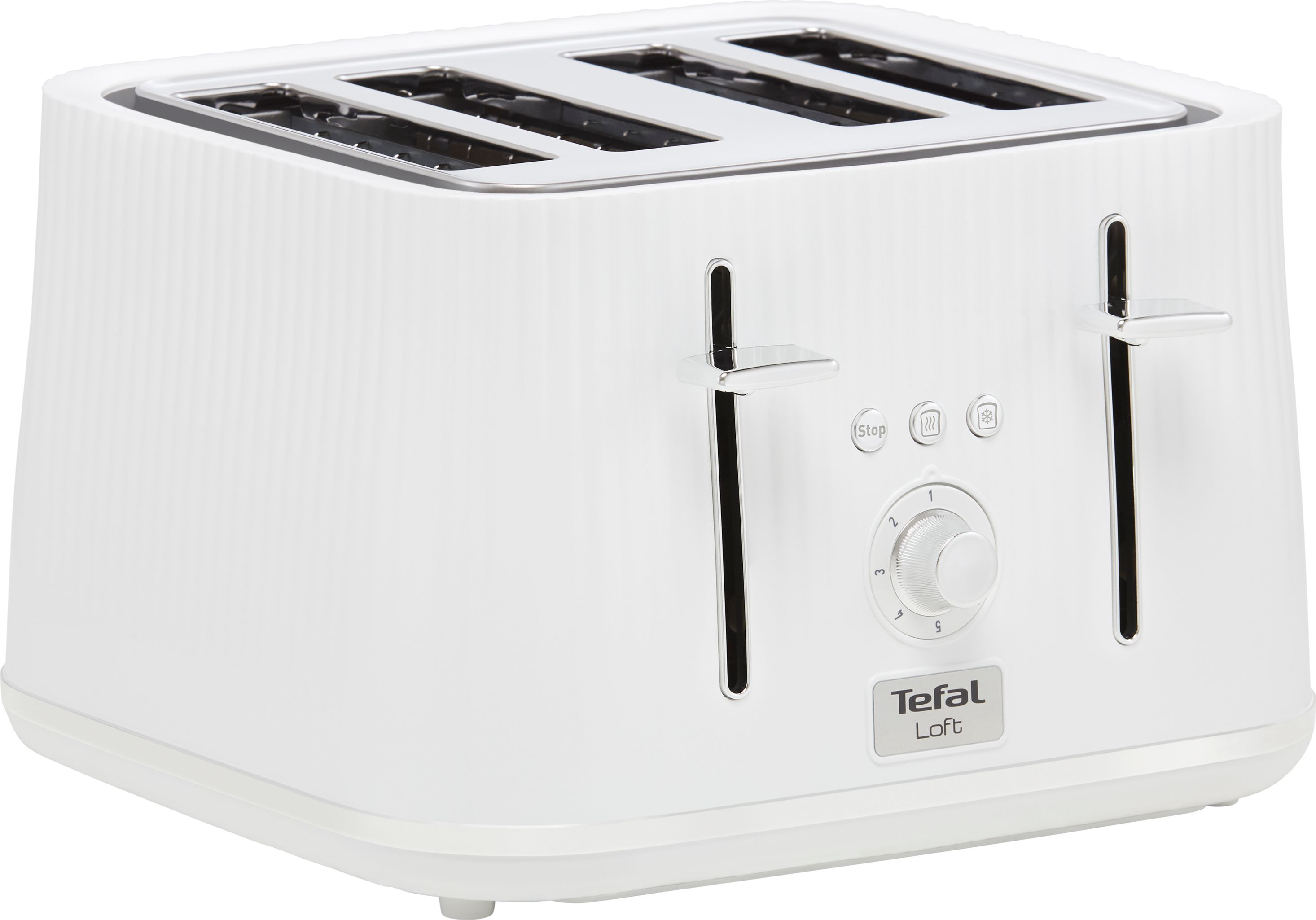 Tefal 4 Slice Toaster White