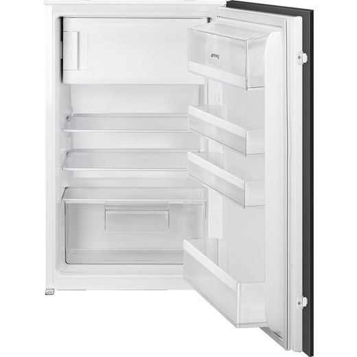 Smeg UKS4C092F Integrated Upright Fridge with Ice Box - Sliding Door Fixing Kit - White - F Rated