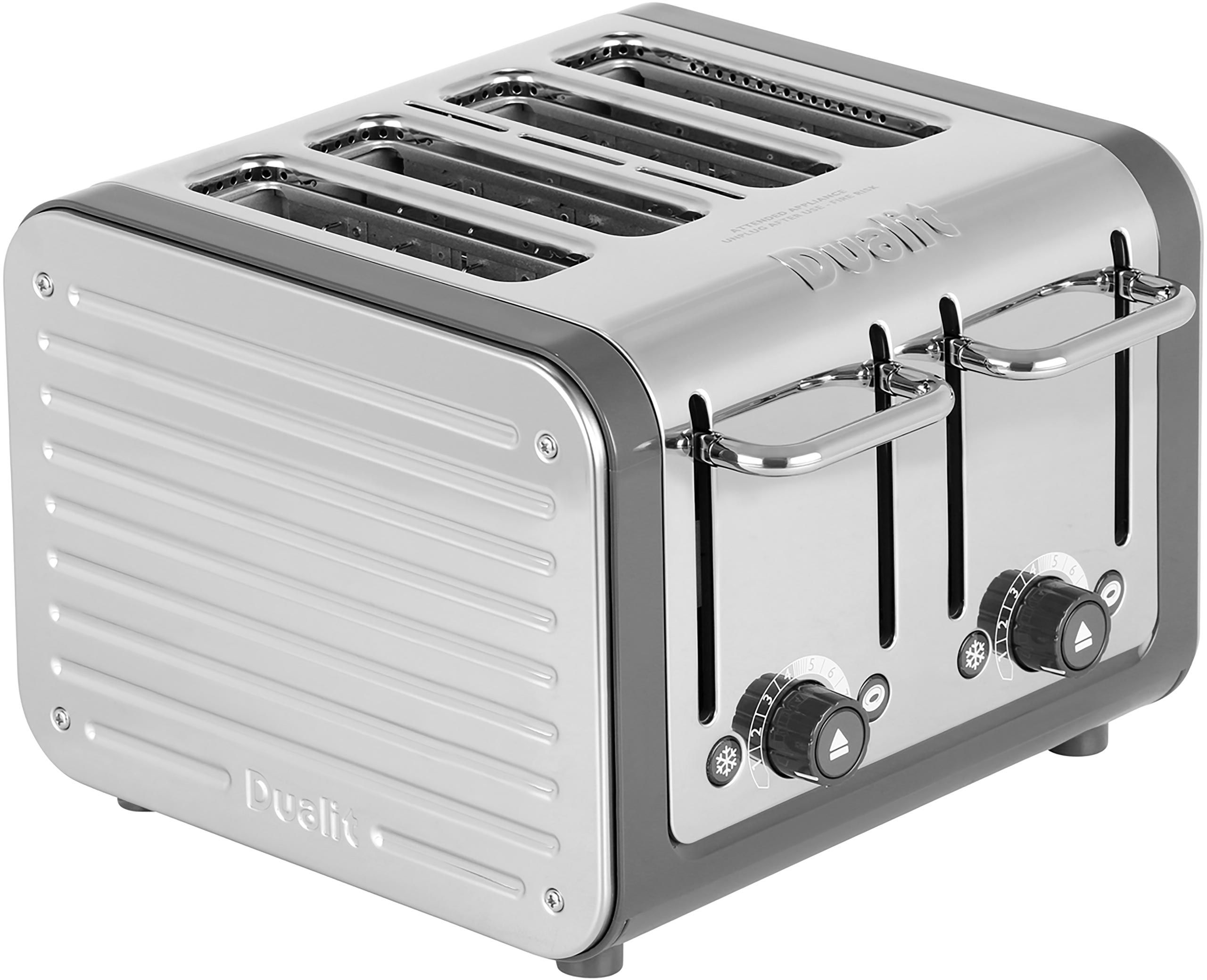 Dualit Architect 46526 4 Slice Toaster - Stainless Steel, Stainless Steel
