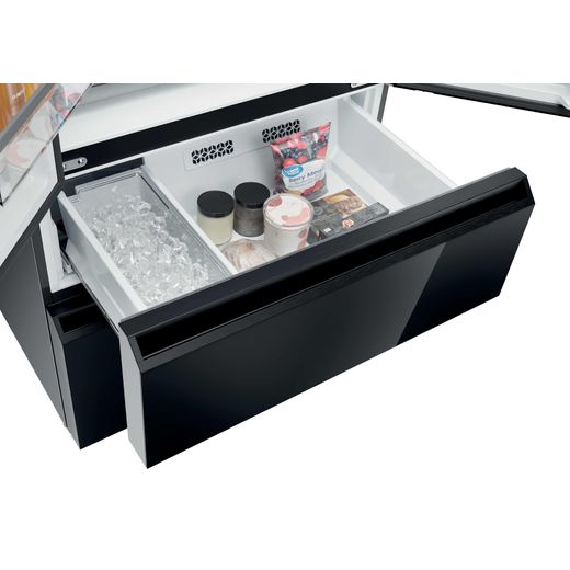 Haier FD 90 Series 7 American Fridge Freezer - Obsidian Black - Freezer drawer