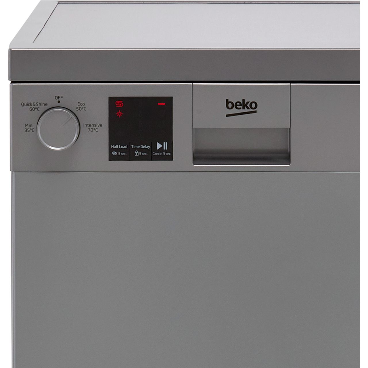 Beko DVN05320X Dishwasher 13 Services