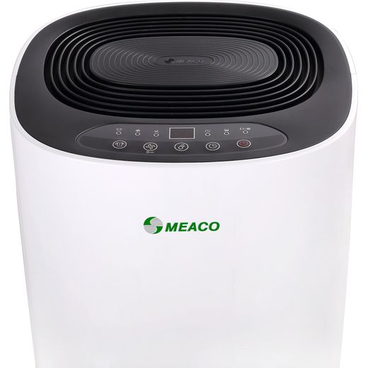 Meaco Dehumidifier - White / Black - Top view shot 