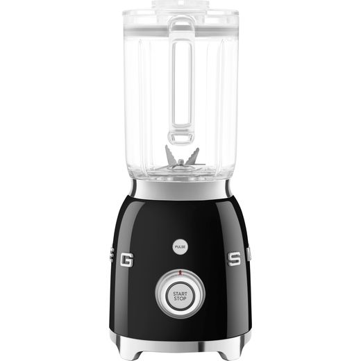 Smeg 50's Retro BLF03BLUK - Black - Side shot