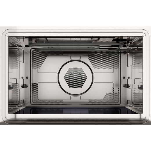 NEFF Compact Built In Electric Single Oven - Graphite - Inside shot