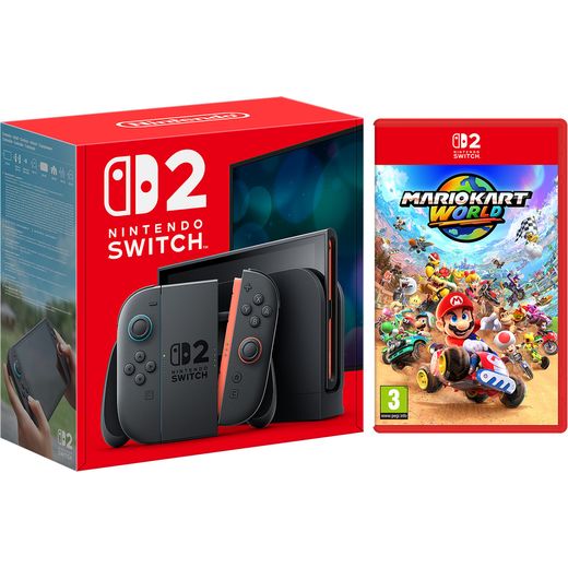Nintendo Switch 2 Mario Kart World Console | Black | ao.com