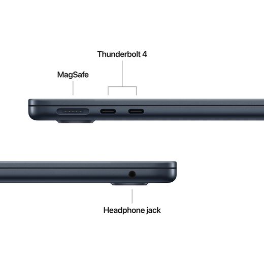 Apple MacBook Air, - Midnight - Annotation - Port