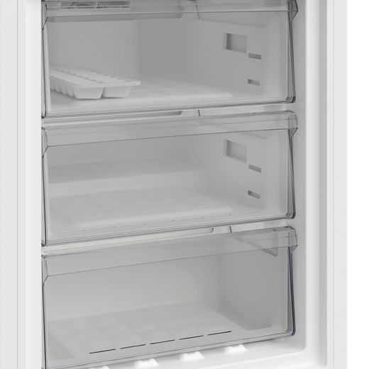 Indesit 60/40 Total No Frost Fridge Freezer - Silver - Close up freezer drawer shot