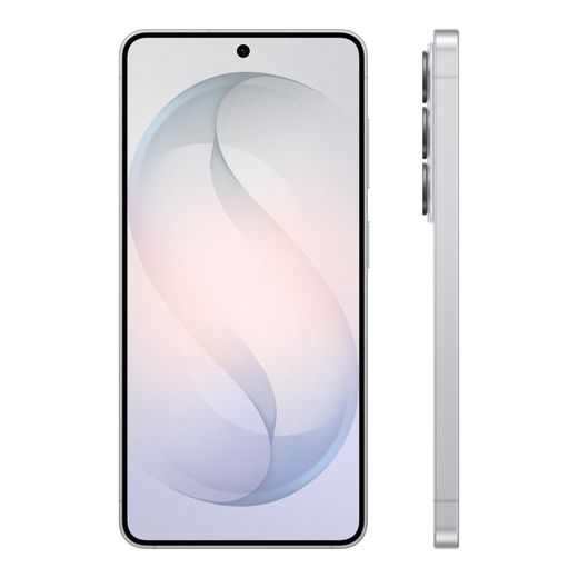 Samsung Galaxy S26 512GB Smartphone in White - Front and side