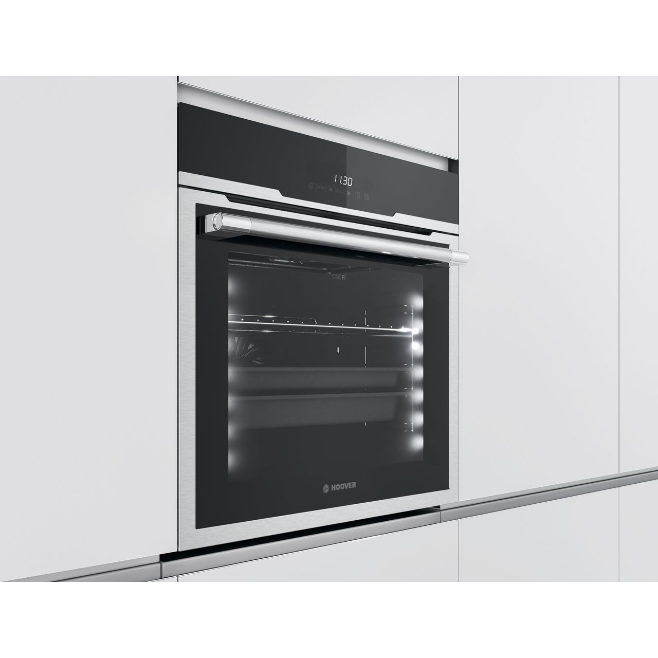 Hoover Electric Single Ovens in Stainless Steel