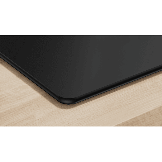 Bosch Series 4 PIE61ABB5E 59cm Induction Hob - - lifestyle - close up of corner