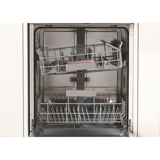 Bosch Series 4 Standard Dishwasher - White - Adjusted rack