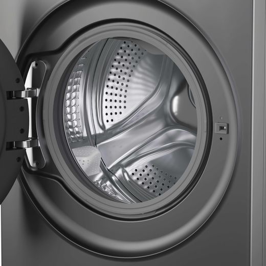 Hoover HBR 412BL10-80 HBR 412BL10G-80 12kg Washing Machine with 1400 rpm - Graphite - close up drum shot